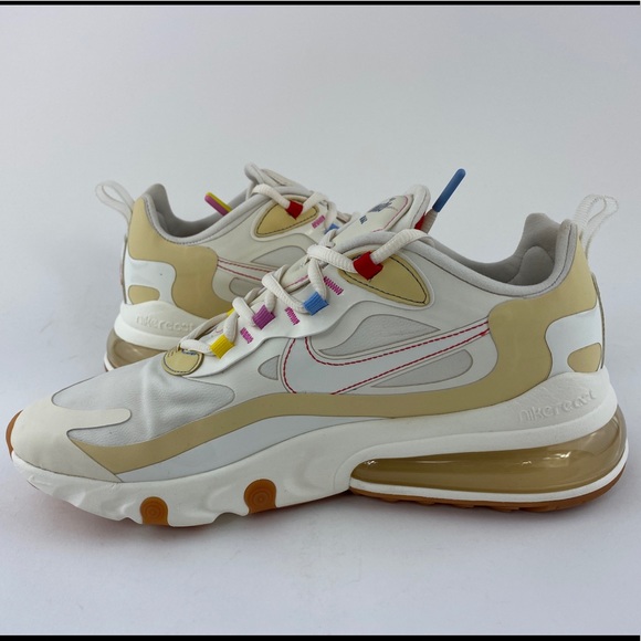 NEW Nike Air Max 270 React Pale Ivory LA Edition - Picture 13 of 16